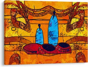Kép - Ősi festészet (70x50 cm)