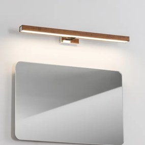 Brilagi-LED Fürdőszobai tükörmegvilágítás WOODY MIRROR LED/12W/230V IP44 tölgy/króm