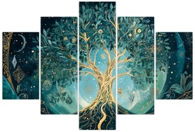 Kép – Életfa az univerzumban (150x105 cm)