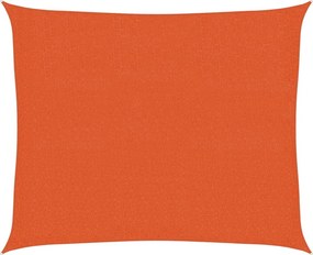 vidaXL narancssárga HDPE napvitorla 160 g/m² 2,5 x 3 m