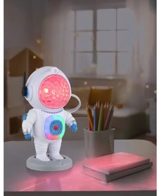 Globo 28084 - COSMO LED RGB asztali lámpa LED/6W/5V űrhajós fehér