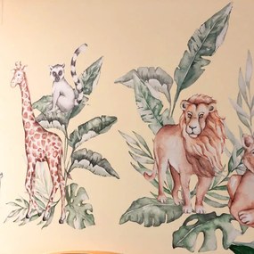 INSPIO Textil falmatrica - SZAFARI állatok a vadonból