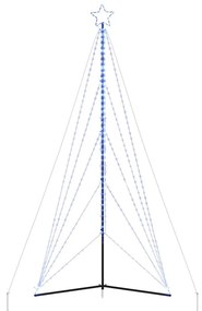 kék LED karácsonyfa 615 LED 404,5 cm