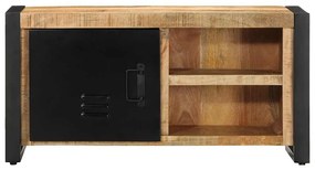 tömör nyers mangófa TV-szekrény 80x30x40 cm