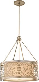 Feiss FE-ARABESQUE4 - Rúdon függő csillár ARABESQUE 4xE27/60W/230V arany