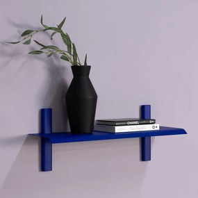 Kék fém fali polc 60 cm Hola – Spinder Design