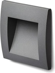 RENDL GORDIQ S süllyesztett lámpa antracitszürke 230V LED 1.5W IP65 3000K