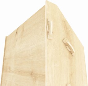 Aros könyvespolc, tölgy, 61,5 cm