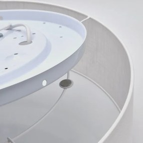 SIRJA mennyezeti lámpa 2xE27/60W/230V, átmérő 45 cm, fehér