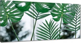 Vászonkép 180x90 Mosnter levelei lyukas