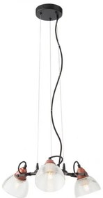 Redo A01-1451 - RIDGE E27 csillárpótló búra, átlátszó