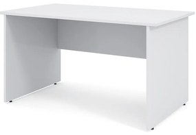 Impress asztal 130 x 60 cm, fehér