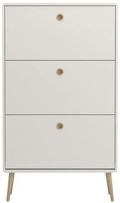 AKCIÓ Fehér lehajtható cipősszekrény PRIMO II. osztály