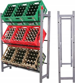 Italtartó állvány sörtartó állvány 3 Fém Polcos Eko