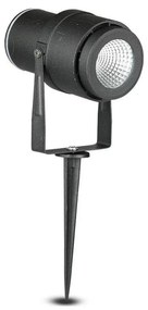 LED Kültéri lámpa LED/12W/100-240V IP65 fekete - zöld fény