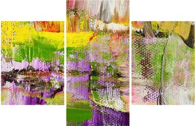 Absztrakció kép - festmény (90x60 cm)