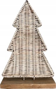 Rusztikus Rattan Karácsonyfa Hampton Karácsonyi dekoráció Dekoráció