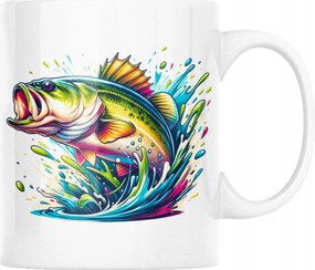 Gyönyörű Bögre Horgászoknak Születésnapi Ajándék Halaknak 330 ml Csomagolás