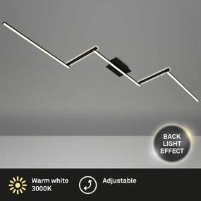 Briloner 3501-015 - LED Felületre szerelhető csillár STAFF 5xLED/4,8W/230V fekete