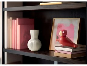 Tömörfa szobor (magasság 12,5 cm) Bird Flora – Kay Bojesen Denmark