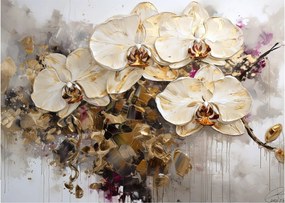 Üveg kép - Orchideák (70x50 cm)