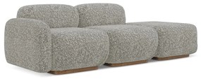 Szürke moduláris heverő (bal oldali) Ailani – Makamii