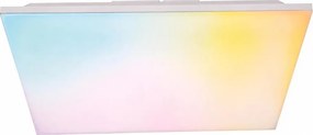 LED RGBW fényerőszabályozható panel LED/24W/230V fehér + távirányító