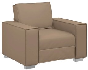 Kávébarna Műbőr Karosszék 59 cm