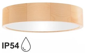 Temar Fürdőszobai mennyezeti lámpa CLEO 3xE27/24W/230V IP54 á. 37,5 cm fenyő 5907623600271