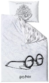 Világító ágyneműhuzat HARRY POTTER VISION fehér Ágyneműhuzat mérete: 70 x 90 cm | 140 x 200 cm