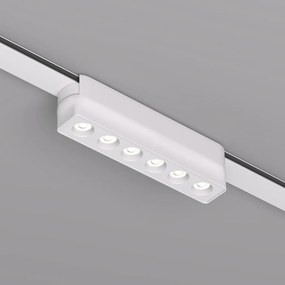 DK/EU-5304-WH Slim magnetic track light AIR GRILL, 6W, 3000K, white color — DK/EU-5304-WH