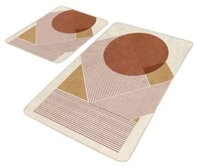 Bársony fürdőszobai kilépő szett 2 db-os 60x100 cm – Mila Home