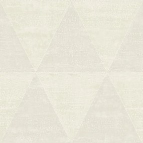 Flizelin Tapéta Háromszögek Metálfényű