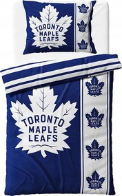 Toronto Maple Leafs Nhl öv mikro plüss ágyneműhuzat
