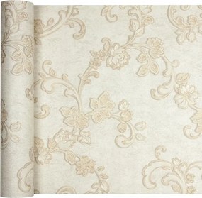 Tapéta gyönyörű bézs Dísz, Mint A Hímzett