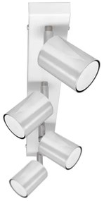 LED Spotlámpa TUNE 4xGU10/4,8W/230V matt króm/fehér