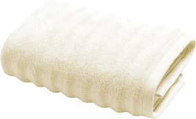 Krémszínű frottír pamut törölköző 50x90 cm Maya – douceur d'intérieur