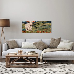 Kép - Kötött motívum utánzata (120x50 cm)