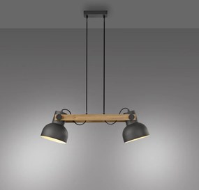 Paul Neuhaus loft függeszték cup 2.0 fekete fa pln15742-18