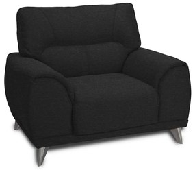 LIVORNO fotel fekete színben