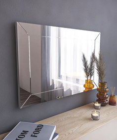 Relsa tükör, fehér, 50 cm