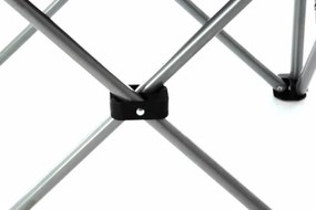 DIVERO® Kempingszék összecsukható 2 db szürke