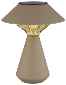 Globo 36639S - LED napelemes lámpa 10xLED/0,06W/1,2V IP44 barna