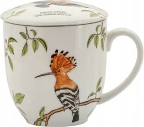 Porcelán bögre fedő szűrő 380 ml