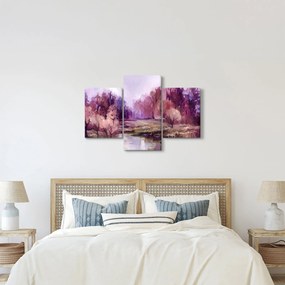Kép - Őszi tájképfestés (90x60 cm)