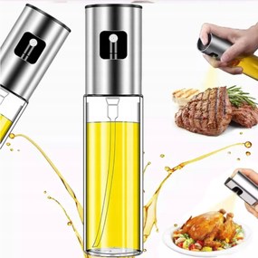 Olajmosó Ecet Adagoló Spray Üveg Tartály 100 ML