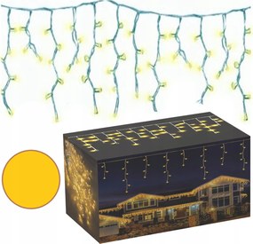 Jégcsap Flash Led fényfüggöny 200 meleg fehér 8m RS-210WW