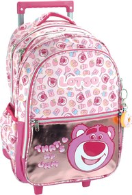 Disney Játékháború Lotso Jam gurulós iskolatáska, táska 46 cm