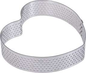 Tortaforma perforált Szív