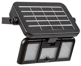 Rabalux 77020 - LED napelemes reflektor érzékelővel LIHULL LED/9,6W/3,7V IP44